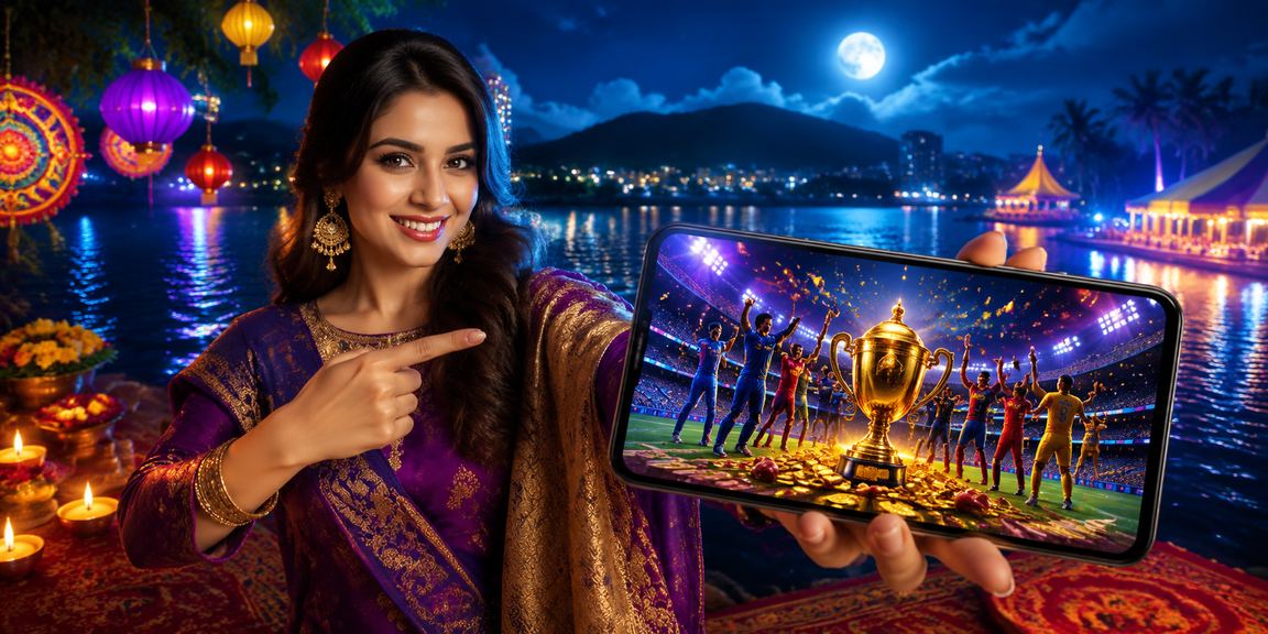 A user enjoying cricket betting on bajeer during Pohela Boishakh in Chattogram