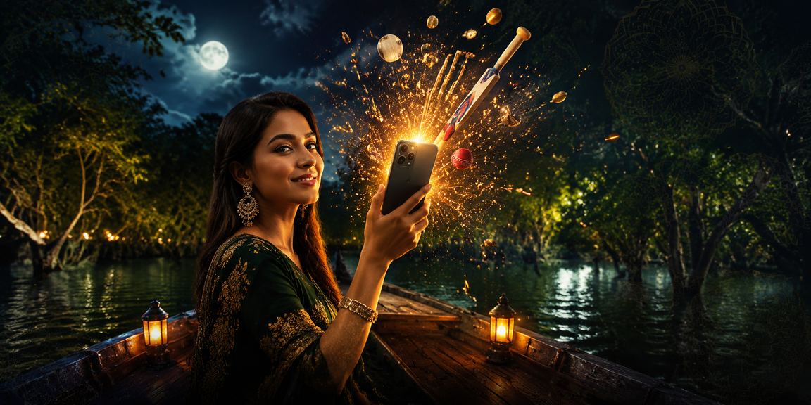সিলেটে ক্রিকেট বেটিং বোনাস উপভোগ করছেন একজন বাংলাদেশি মডেল